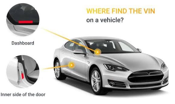 Chinese import vehicle inspection and VIN verification